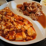 181335130 - 麻婆豆腐&油淋鶏 かなりうまい！