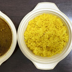 ホールスパイスカレー青藍 - お持ち帰りチキンカレー定食