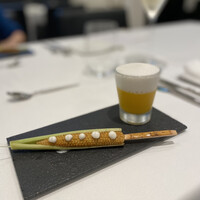 RISPETTO - 屋台　ヤングコーン　人参のスープ