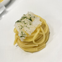 RISPETTO - イカと黄色ズッキーニのスパゲッティ