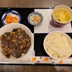 中華居酒屋 螢 - 肉茄子麺①