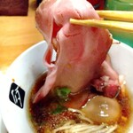 中華そば 髙野 - 低温調理豚肩ロースチャーシュー ♪