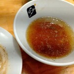 中華そば 髙野 - スープ割 ♪