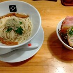 中華そば 髙野 - 特製豚つけ蕎麦 1,350円 ♪