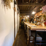 とんかつ 乃ぐち - 店内カウンター