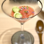 鮨 昇 - トマトすりながし