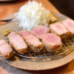 とんかつ 乃ぐち - 大西海SPFのロース、三右衛門のヒレ、TOKYO-Xのロース