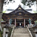 ラーメンショップ - おまけの三峰神社、霧で雰囲気出てた！