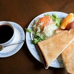 select&cafe Buule  - 料理写真:モーニング（全体）