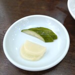 一寛 - お新香のキュウリが激旨