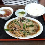 一寛 - レバニラライス