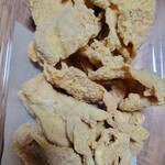 塩ザンギとお総菜 ひろちゃん - パリパリ鶏皮100g480円
