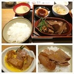鉄板料理 堂島 - ランチは肉でエネルギーチャージ。好物のすき焼き定食(^^)/
