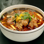 炭火焼肉 大将軍 - ☆当店人気のいちおしメニュー☆【カルビクッパ】　創業以来代々受け継がれている秘伝のスープは絶品！このカルビクッパ目当てに来られるお客様もたくさんいらっしゃいます♪