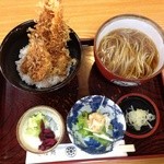 そばろく - 天丼セット