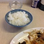 平良久亭 - 半ライスおかわりしました