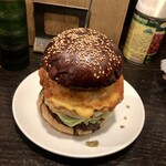 ハングリー ヘブン - 「ハングリーヘブンバーガーデラックス」(1650円)