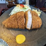 矢田かつ - 六白黒豚ロース定食2200円