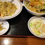 錦海楼 - ラーメン定食850円