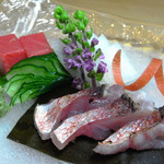 Kyou Ryouri Kiyojirou - 甘鯛は表面をさっと炙り、皮をぱりぱりに。とろは口の中でとろける旨さ。