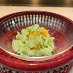 くすのき - マンゴーとスペアミントのシャーベット