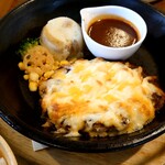 セカンド キッチン ハマ - チーズハンバーグアップ