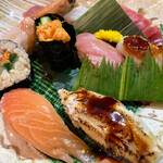 むさし - お寿司のアップ
