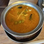 ナマステ・ネパール - チキンとナスのスープカレー