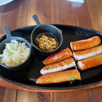 スポーツ酒場 ダグアウト - ソーセージ盛り合わせ