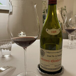 Amandier - 石垣牛のフィレに合わせてシャルメシャンベルタンの1996です