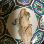 鮨よし - 大きい煮たハマグリの握り