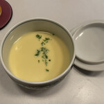 iiiio - お通し　冷製コーンスープ