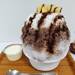 埜庵 - キャラメルチョコバナナ1400円*2022.07