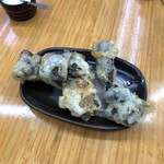 純手打ち讃岐うどん 蓮 - 塩をこぼしてチクられました。