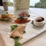 天草 天空の船 - 前菜の盛り合わせ