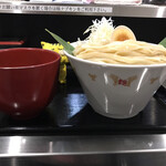 おいでやす通りにやってきた 宮田麺児 - PMタリアテッレ　大盛り（270ｇ）　1,000円（税込）　※ちなみに、麺は上げ底です
