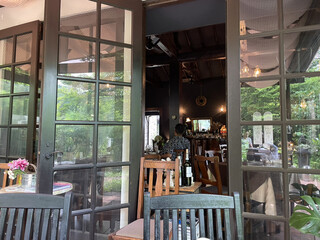 Brasserie Nakagawa - Interior View from the Terrace Seating