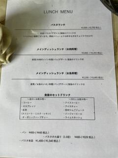ブラッセリーナカガワ - メニュー