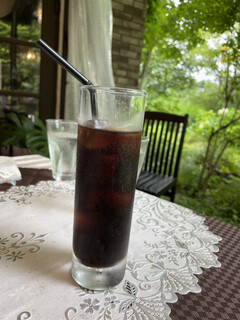 ブラッセリーナカガワ - 食後にアイスコーヒー