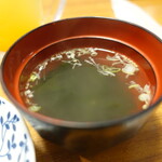 炭火焼肉たけさん亭 - スープ