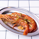 2 shrimps (shrimp pickled in soy sauce)