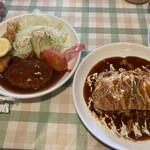 洋食の店　チャペル - オムライスランチ(平日限定ランチ)　¥1320