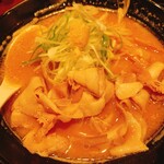 伝丸 - 【濃厚味噌 肉らーめん】850円