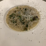 Risosteria Trentatre - 枝豆とペコリーノチーズ　胡椒のリゾット