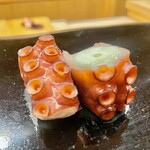 日本橋蛎殻町 すぎた - 2022.7.  茹で蛸