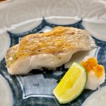 日本橋蛎殻町 すぎた - 2022.7.  赤むつの焼物