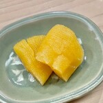 日本橋蛎殻町 すぎた - 2022.7.  数の子の味噌漬け