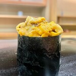 日本橋蛎殻町 すぎた - 2022.7.  赤雲丹