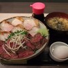 Kanazawa Nikushokudou - 能登牛と能登豚の肉丼