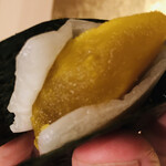 寿司 赤酢 - カラスミ炙り